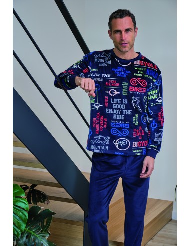 Pijama de spandex para hombre marca...