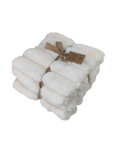 Manta plaid sherpa marca Dolz canal