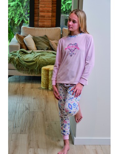 Pijama infantil de spandex para niña...