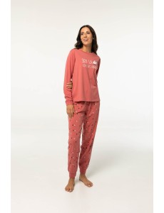 Pijama de mujer de algodón...