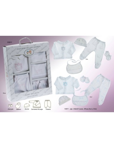 Set de 5 piezas para primera puesta...
