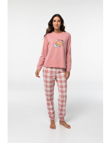 Pijama de mujer de algodón marca...