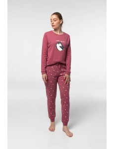 Pijama de mujer de algodón...