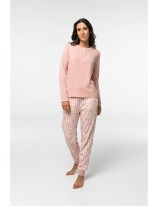 Pijama de mujer de algodón...