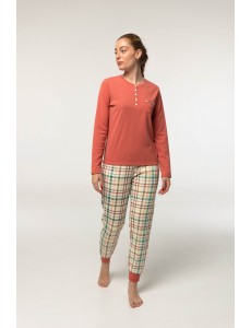 Pijama de mujer de algodón...