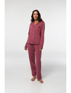 Pijama abierto de mujer de...