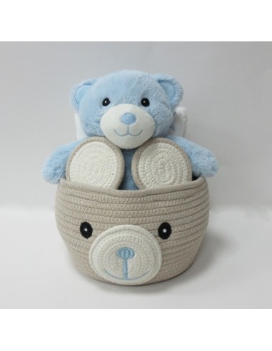 Set de cesta con peluche y manta para...