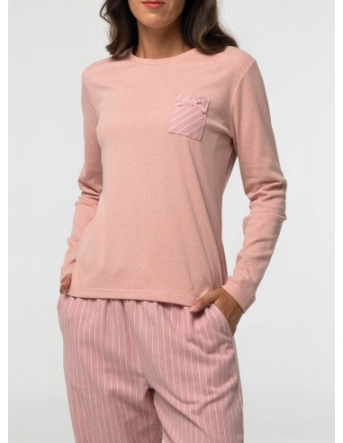 Pijama de mujer de viella afelpado...