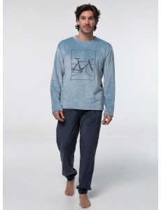 Pijama de micro velour para...