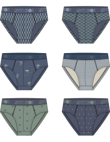 Slip de algodón en pack de 2 marca...