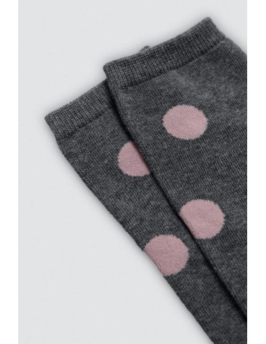 Calcetín de mujer con puño...