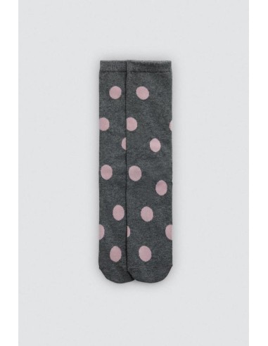 Calcetín de mujer con puño...