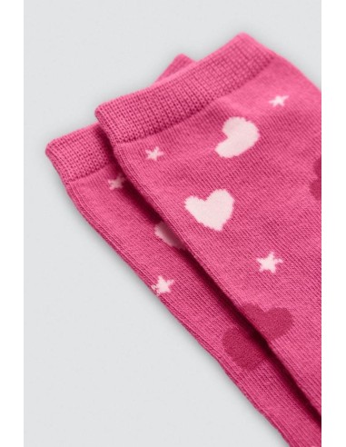 Calcetín de mujer con puño...