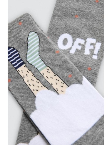 Calcetín de hombre con puño...