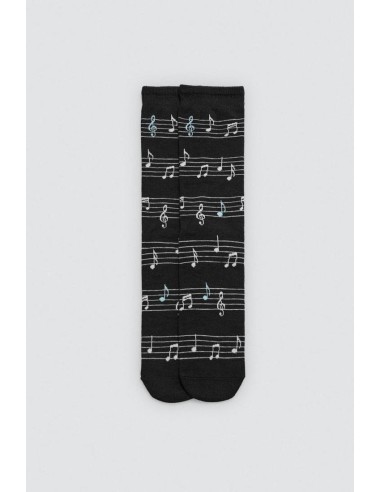 Calcetín de hombre con puño...