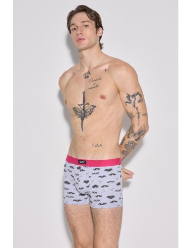 Bóxer de algodón estampado en pack de...