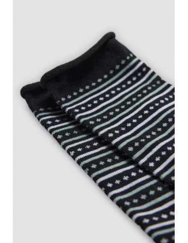 Calcetín de mujer sin puño en caja...