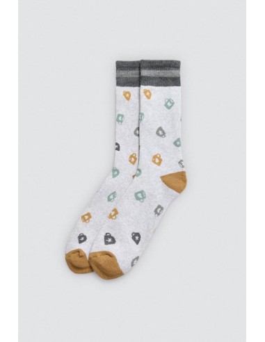 Calcetín térmico de mujer con puño...