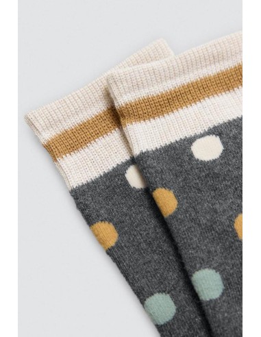 Calcetín térmico de mujer con puño...