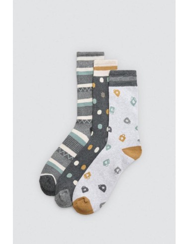 Calcetín térmico de mujer con puño...