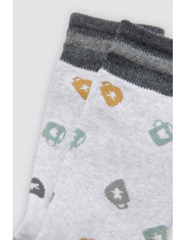 Calcetín térmico de mujer con puño...