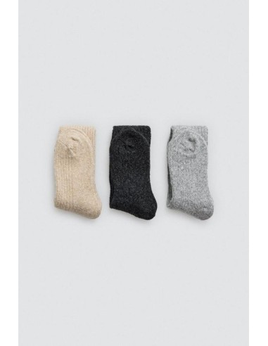 Calcetín largo de mujer con puño...