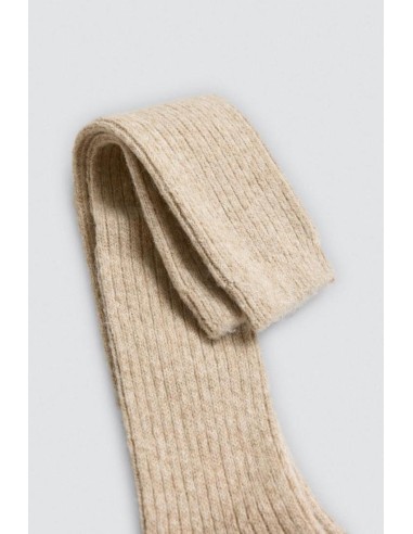 Calcetín largo de mujer con puño...