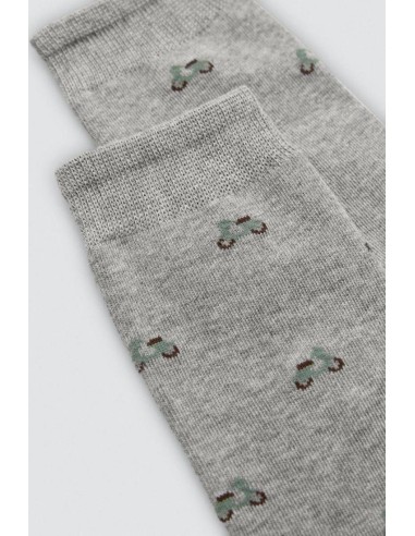 Calcetín de hombre con puño...