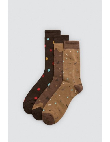 Calcetín de hombre con puño...