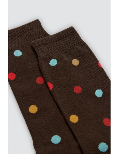 Calcetín de hombre con puño...