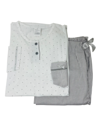 Pijama de algodón para mujer marca...