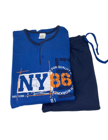 Pijama afelpado para hombre marca...