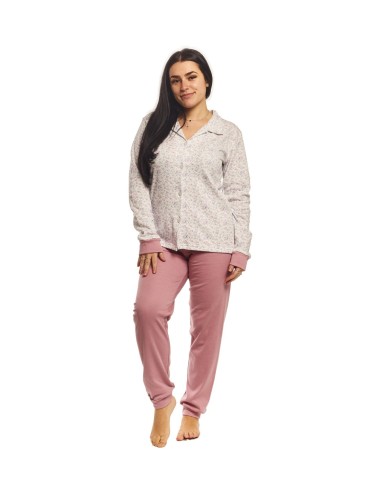 Pijama abierto de mujer de algodón...