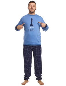 Pijama de algodón afelpado...