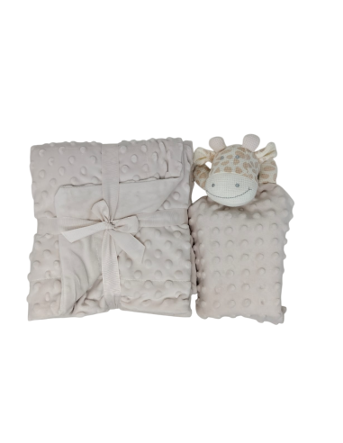 Manta de topitos con dou dou de...