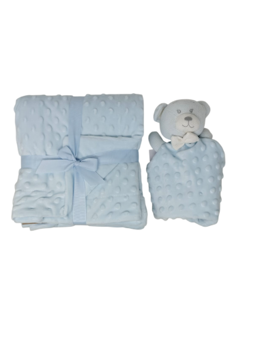 Manta de topitos con dou dou de...