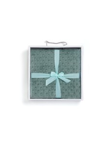 Manta de topitos para bebé...