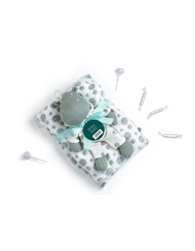 Set de peluche de crochet con ropita...