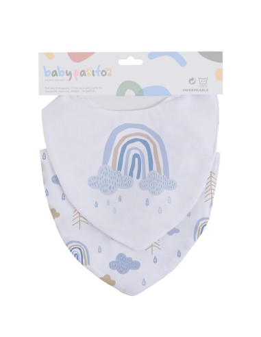 Babero bandana en pack de 2 marca...