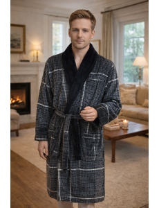 Bata larga de hombre marca...