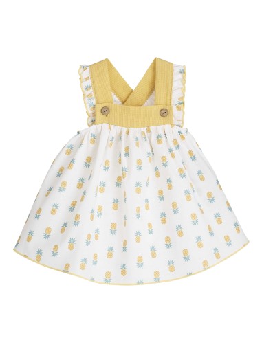 Vestido para bebé marca Calamaro Gaya
