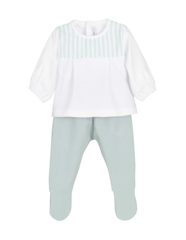 Conjunto para bebé con polaina marca...