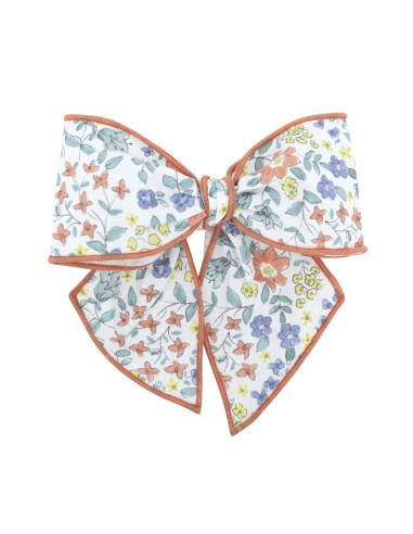 Lazo con pinza para el pelo de bebé...