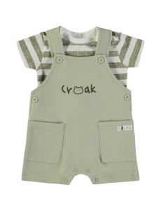 Conjunto de peto para bebé...