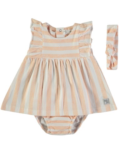 Vestido para bebé con braga y cinta...