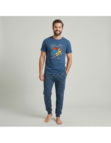 Pijama de algodón de 3 piezas con...