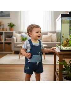 Conjunto de peto para bebé...