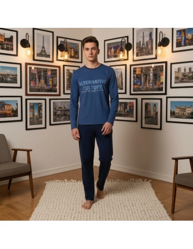 Pijama de algodón para hombre marca...