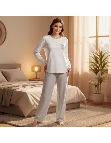 Pijama de algodón para mujer marca...