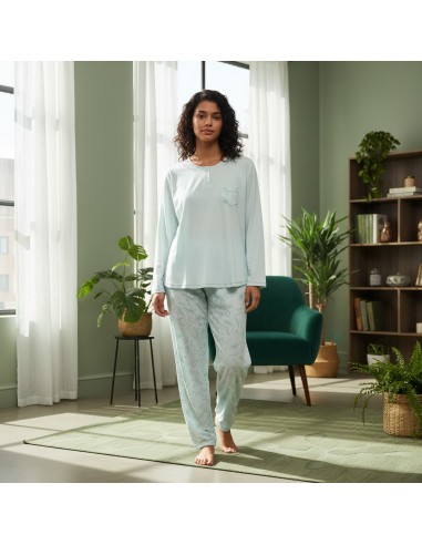 Pijama de algodón para mujer marca...